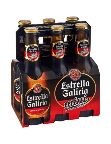 CERVEZA ESTRELLA GALICIA 5.5º 6X20CL