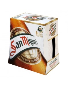 CERVEZA SAN MIGUEL BOTELLIN 6X25CL