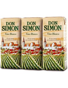 VINO BLANCO DON SIMON  3X187ML