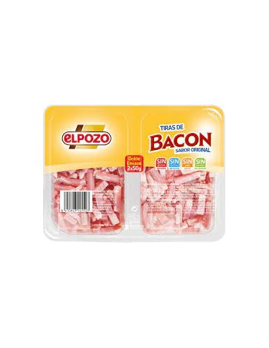 BACON TAQUITOS ELPOZO 2X50G