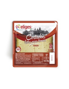 QUESO CURADO CORTADO IFA 250G