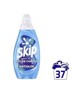 DETERG. LIQ. SKIP CICLOS CORTOS STOP OLOR  37D 1.48L