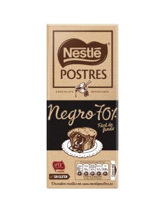 CHOCOLATE POSTRES 70% NESTLE 170G