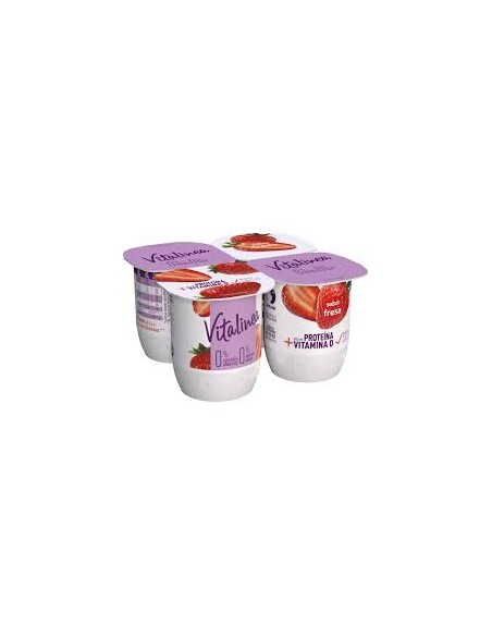 YOGUR DANONE VITALINEA FRESA 4X120G