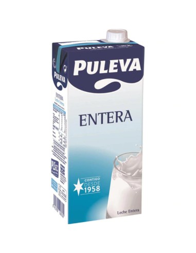 LECHE ENTERA PULEVA 1L