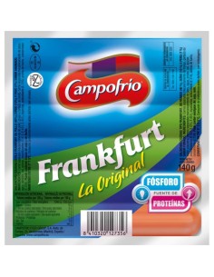SALCHICHAS CAMPOFRIO FRANKFURT140G