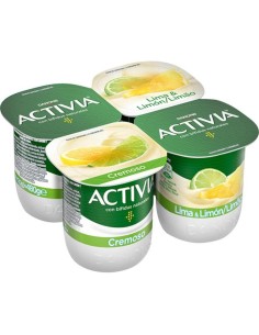 ACTIVIA CREMOSO LIMA-LIMON 4X115G