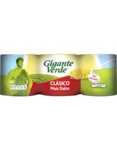 MAIZ DULCE GIGANTE VERDE 3X160G