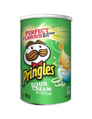 PATATAS CREAM&ONION PRINGLES 70G