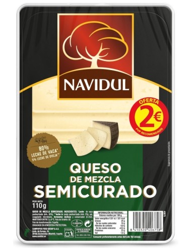 LONCHEADO QUESO SEMI NAVIDUL 110G