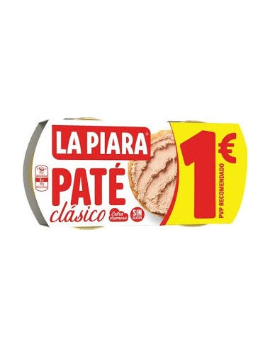 PATE LA PIARA CLASSIC  2X75G