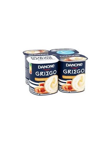 YOGUR GRIEGO CARAMELO DANONE 4X115G