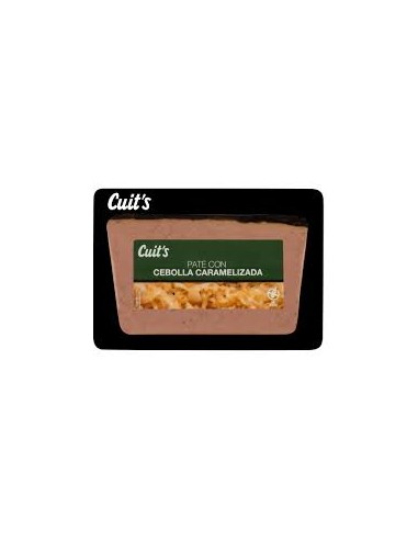 PATE CON CEBOLLA CARAMELIZADA  CUITS 125G