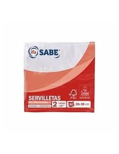 SERVILLETA DOBLE CAPA IFA 100U 