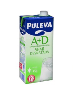 LECHE SEMIDESNATADA PULEVA BK/1L