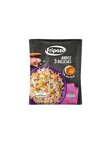 ARROZ 3 DELICIAS C/TORT. FRIPOZO 360G