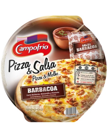 PIZZA BARBACOA CAMPOFRIO 410G