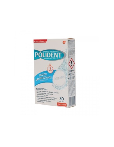 PASTILLAS OXIGENO ACTIVO POLIDENT 30U