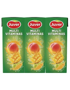 ZUMOS MULTIVITAMINAS JUVER 3X200ML
