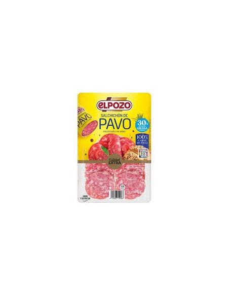 LONCHEADO SALCHICHON PAVO ELPOZO 65G