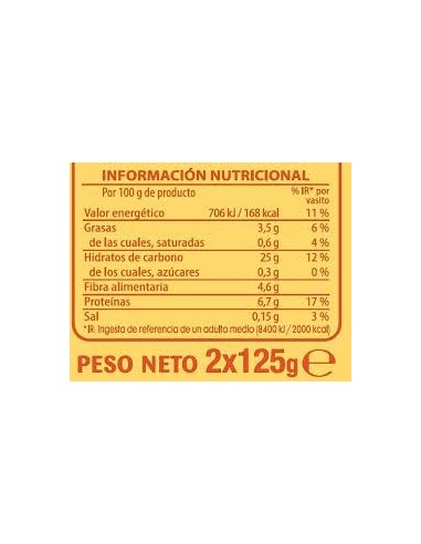 AVENA BRILLANTE 2X125G