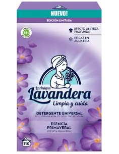 DETERGENTE POLVO LAVANDERA PRIMAVERAL 110D 