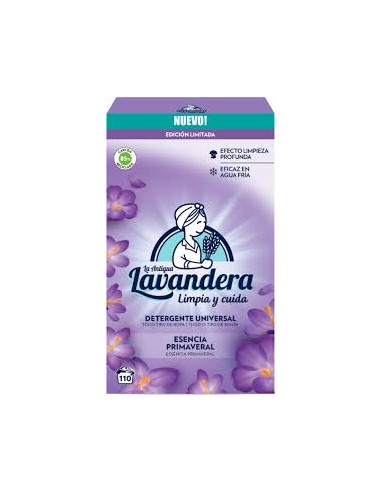 DETERGENTE POLVO LAVANDERA PRIMAVERAL 110D 