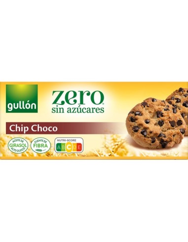 GALLETAS CHIPS ZERO PEPITAS CHOCO GULLON 125G