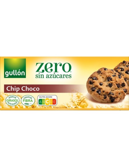 GALLETAS CHIPS ZERO PEPITAS CHOCO GULLON 125G