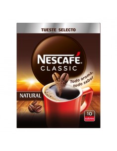 CAFE SOLUBLE NATURAL NESCAFE 2GX10U