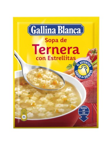 SOPA TERNERA GALLINA BLANCA SB/74G