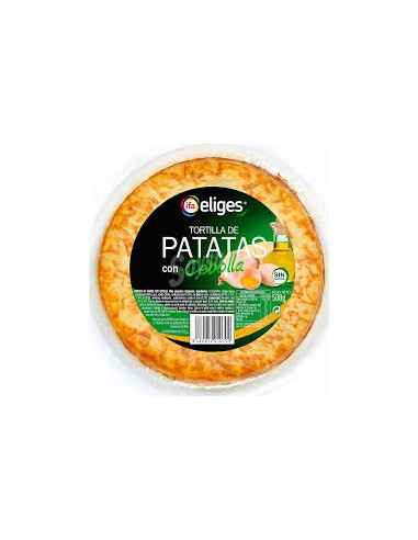 TORTILLA PATATAS C/CEBOLLA IFA 500G