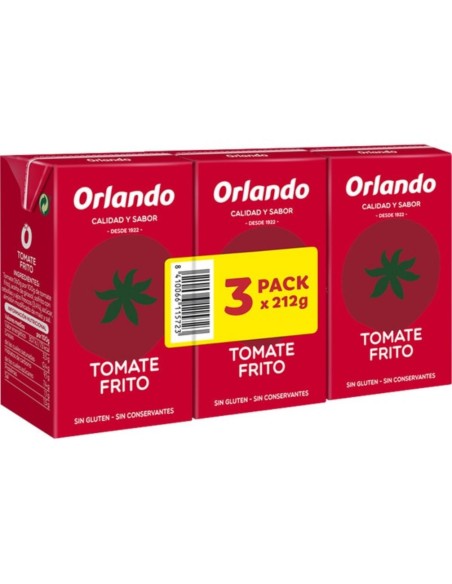 TOMATE FRITO ORLANDO BRIK 3X212G