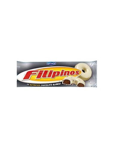 FILIPINOS CHOCO-BLANCOS ARTIACH 128G