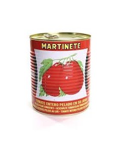 TOMATE NATURAL PELADO MARTINETE 810G