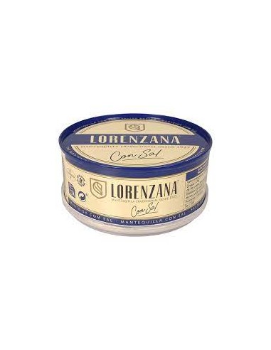 MANTEQUILLA CON SAL LORENZANA 250G
