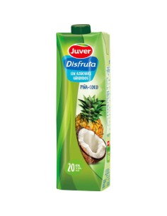 DISFRUTA PIÑA-COCO JUVER BK/1L