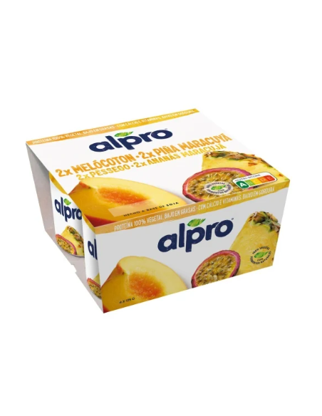 YOGUR MELOC/PIÑA/MAN ALPRO 4X125G