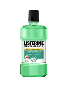 ENJUAGUE BUCAL MENTA FRESCA LISTERINE 500ML