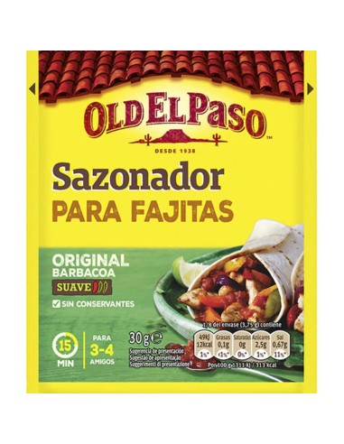 SAZONADOR FAJITAS OLD EL PASO S/30G