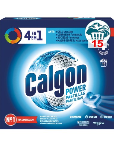 CALGON ANTICAL PASTILLAS 15U