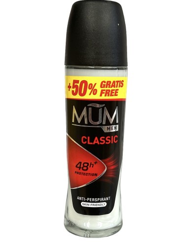 DESOD. MEN CLASSIC MUM ROLL-ON 50ML+50% 