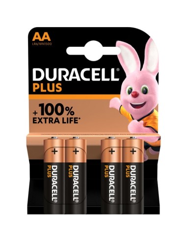 PILA DURACELL PLUS R-6 AA  4U