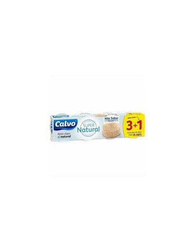 ATUN CALVO SUPER NATURAL 3+1GRATIS