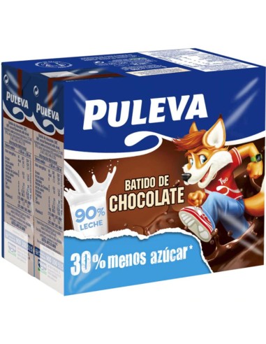 BATIDO CACAO PULEVA 6X200ML