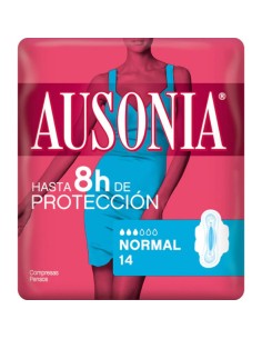 COMPRESAS AUSONIA AIR DRY ULTRAFINA NORMAL 14U