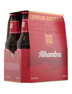 CERVEZA ALHAMBRA 4.6º 6X25CL