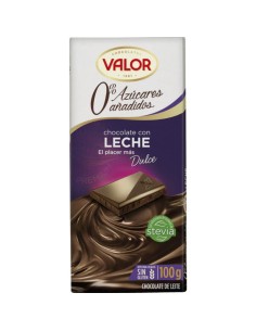 CHOCOLATE CON LECHE S/A VALOR 100G