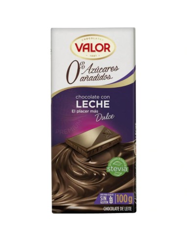 CHOCOLATE CON LECHE S/A VALOR 100G