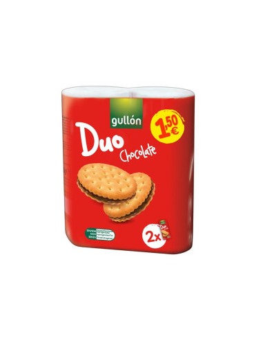 GALLETAS GULLON DUO CHOC 2X145G